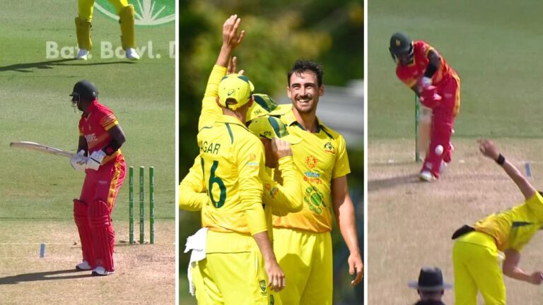 Cricket Australia vs Zimbabwe, live scores, second ODI stream, start time, teams, how to watch, Mitchell Starc, updates in Townsville