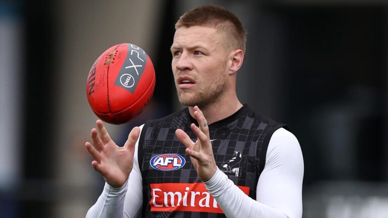 Trade whispers, Jordan de Goey, contract, clause, behaviour, Bali, Collingwood Magpies, no deal, stand off, Mark Robinson, AFL360