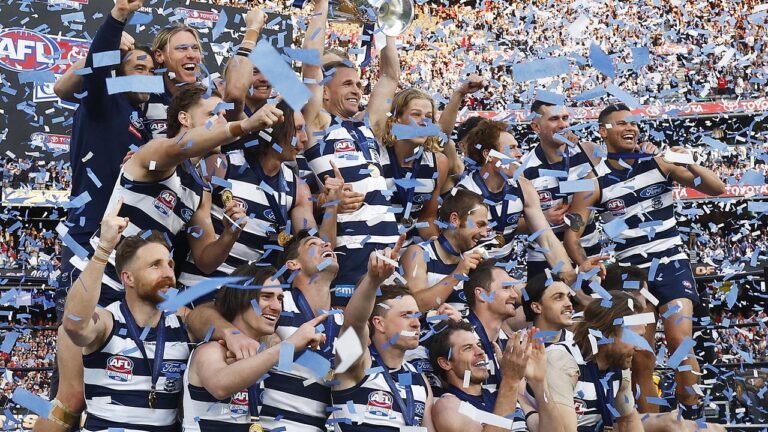 Grand final, Geelong Cats v Sydney Swans, who the game was won, On The Couch, praise, Tom Hawkins, keys, analysis