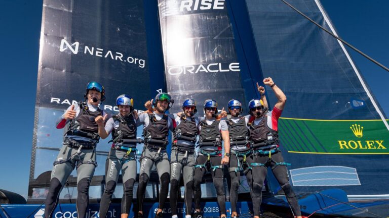 Jimmy Spithill leads USA to victory in St Tropez, Tom Slingsby, Australia sailing news, video, Ben Ainslie, Queen Elizabeth II