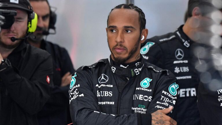 Lewis Hamilton radio message to Mercedes proves George Russell pressure