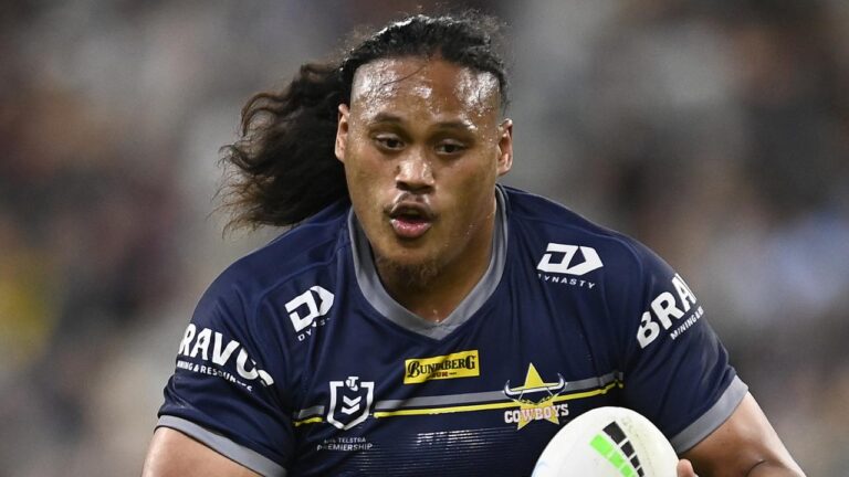Luciano Leilua charged for alleged domestic violence allegations, North Queensland Cowboys