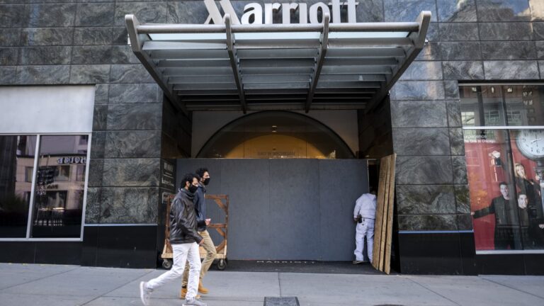 Barclays downgrades Marriott, says stock valuation looks reasonable