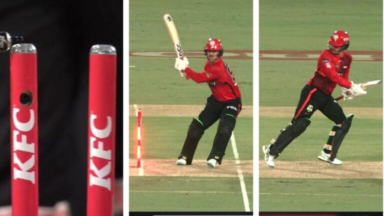 Nic Maddinson not out hit wicket, spooky zing bails, Big Bash League 12 live scores, updates, news