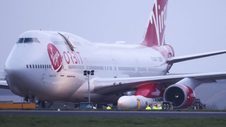 Virgin Orbit stock plummets after UK launch failure