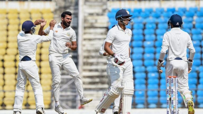 Vidarbha defends lowest total in Ranji Trophy history, Nagpur pitch, cricket news 2023