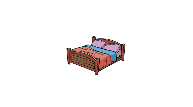 Step by step Instructions on How to Draw A Bed Drawing Easily